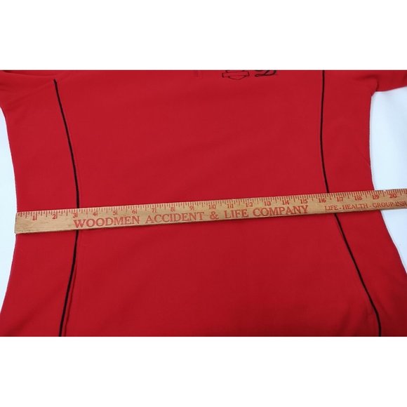 Triple S Harley Davidson Morgantown West Virginia Large Fleece Jacket 1/4 Zip - Picture 12 of 15